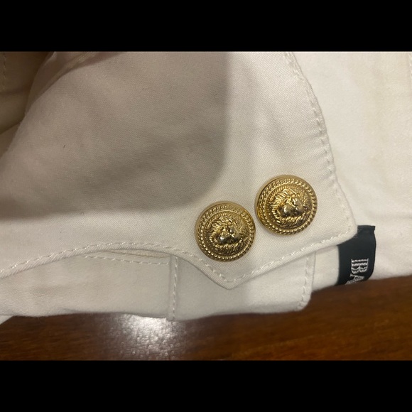 Balmain biker jeans with classic gold Balmain buttons. NWT!! - Picture 8 of 9